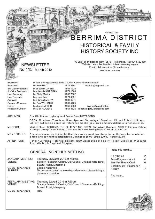 First page of March 2010