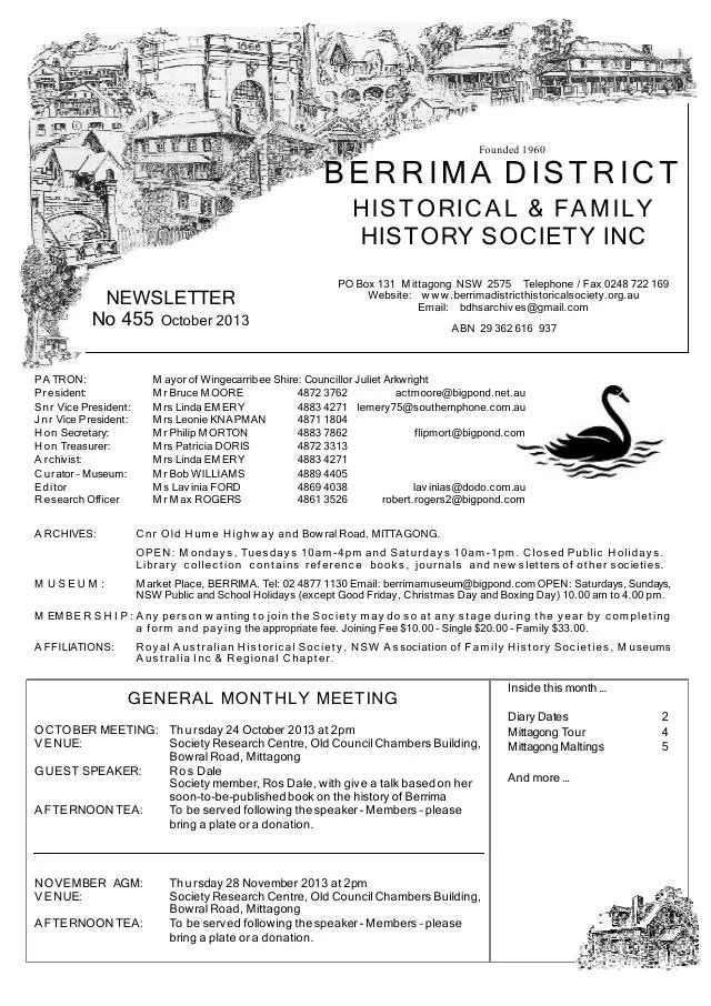 First page of October 2013