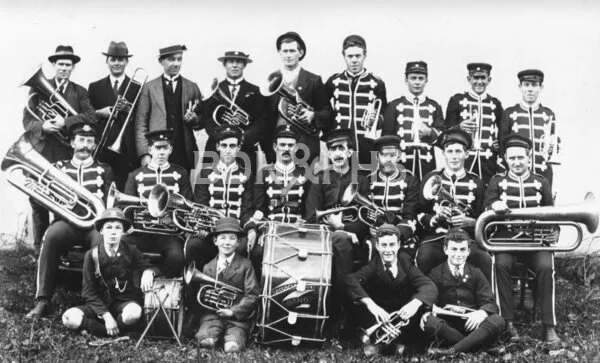 Members of the Bowral Association Band, around 1915.