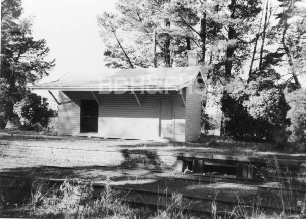 Rush’s Platform near Willow Vale, photographed in 1986.