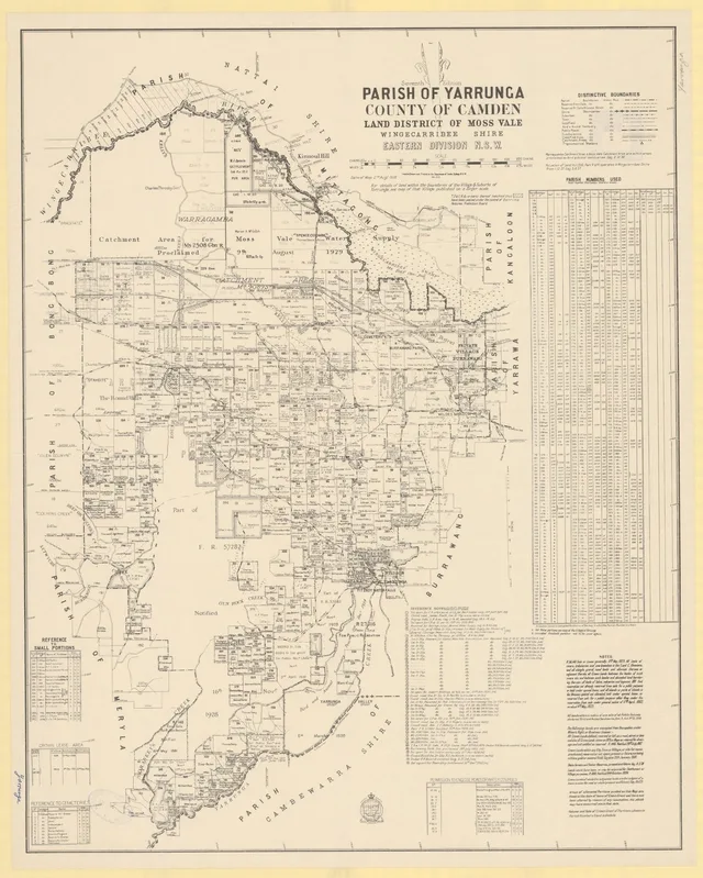 Parish of Yarrunga, County of Camden: seventh edition