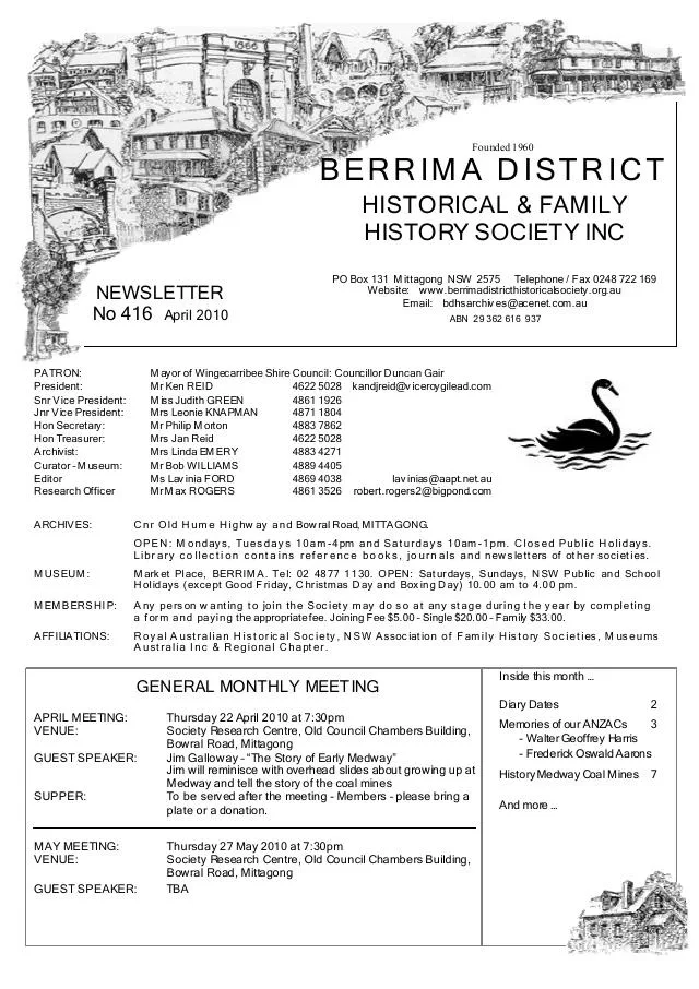 First page of April 2010