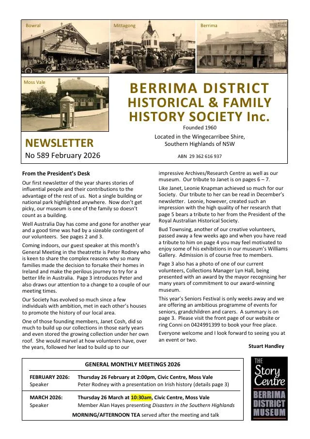 First page of February 2026