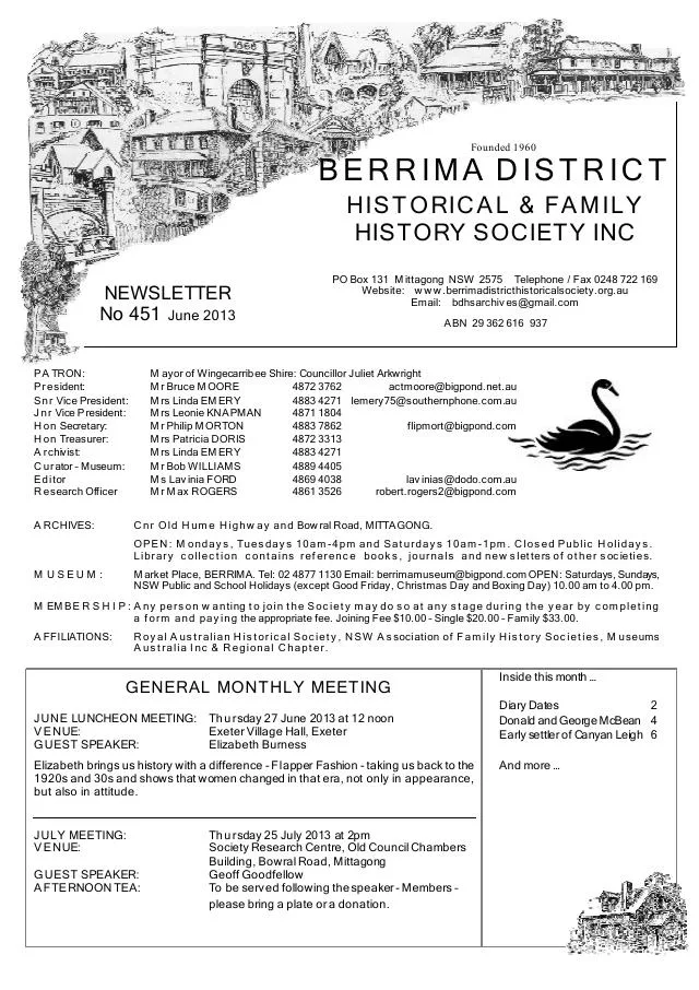 First page of June 2013