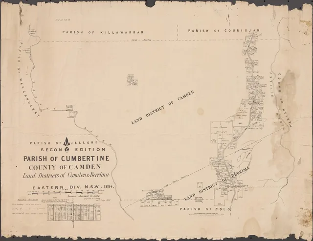Parish of Cumbertine, County of Camden: second edition