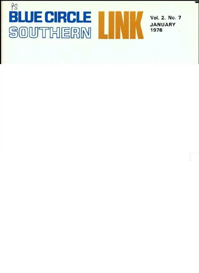 First page of SPC / Blue Circle annual volume 1976