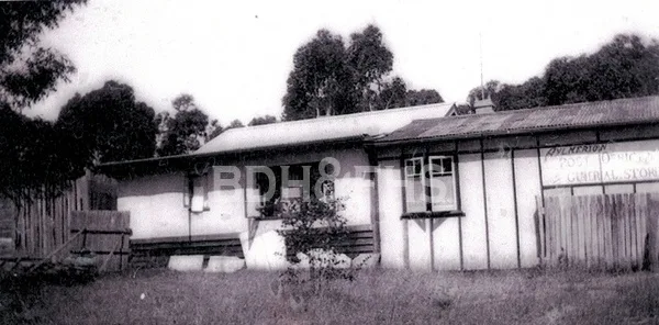 Western side of Aylmerton General Store, about the 1930s.