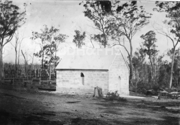 St Thomas’ Church of England, High Range, in the 1890s.