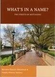 Cover of What's in a Name? The Streets of Mittagong. Published by Berrima District Historical and Family History Society.