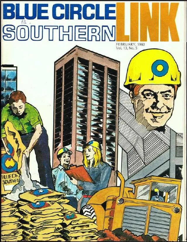 First page of SPC / Blue Circle annual volume 1985