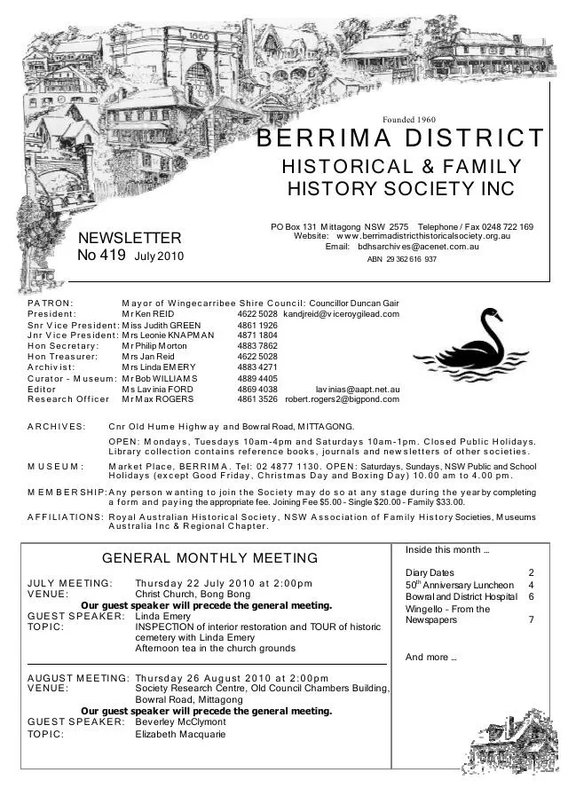 First page of July 2010