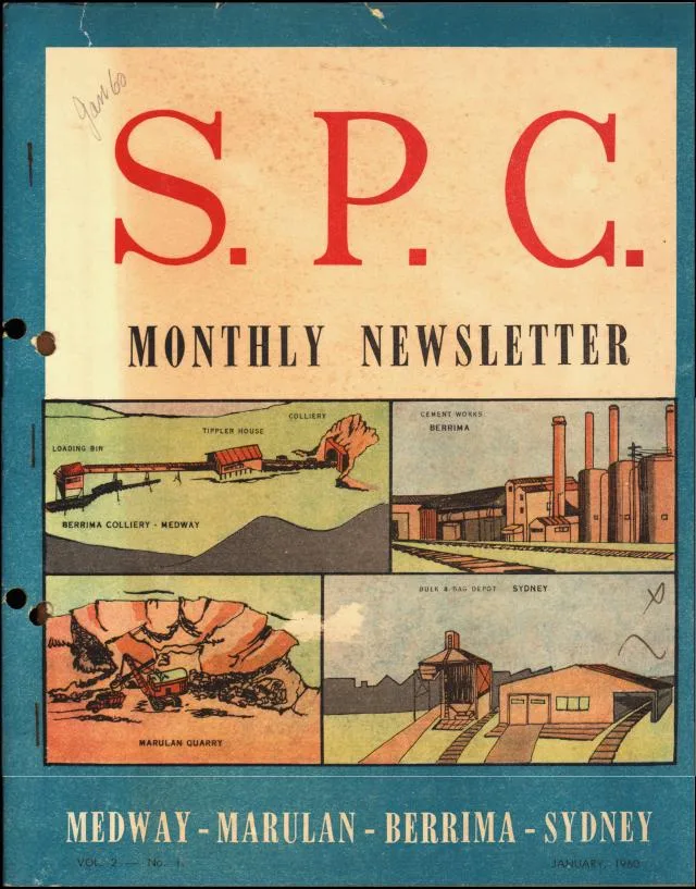 First page of SPC / Blue Circle annual volume 1960