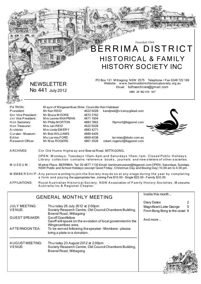 First page of July 2012