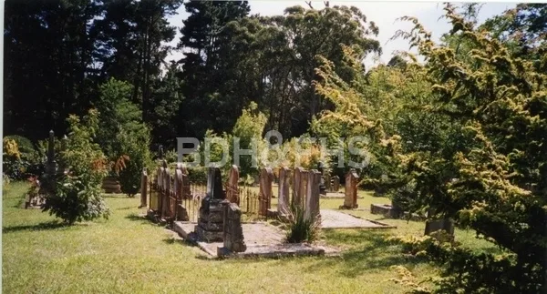 Church of England Cemetery at East Kangaloon, photographed in 2000.