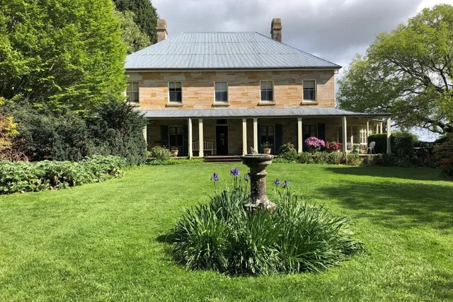 Golden Vale house and garden at Sutton Forest.