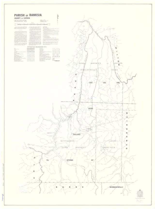 This later sheet shows Avon Dam and the surrounding rivers, catchment and reserve. It can be compared with the 1908 edition to study changes in the mapped water-supply landscape.
