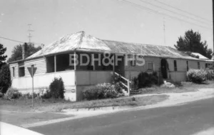 The Top Shop at the corner of Forest Road and Railway Parade, Wingello, around 1979.