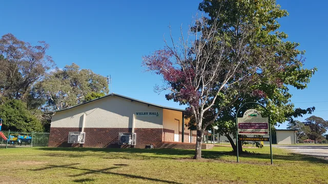 Welby Community Hall on Currockbilly Street, 2023.