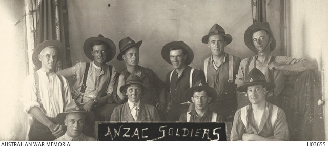 Ettie Rout with Australian and New Zealand soldiers in Paris