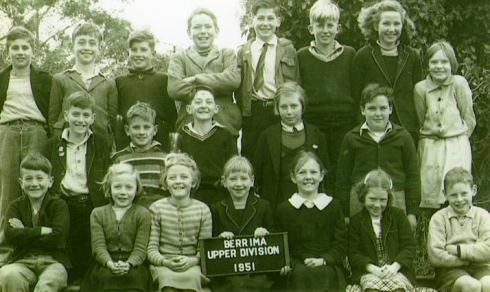 Berrima Public School upper division pupils in 1951
