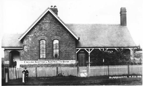 The English Scottish and Australian Bank in Burrawang