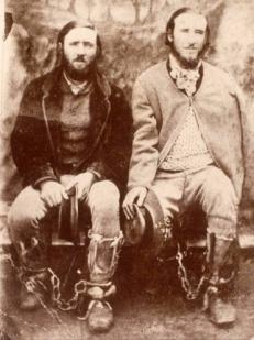 Thomas and John Clarke in Braidwood gaol