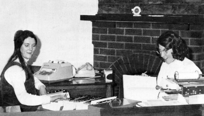 Jenny Martin and Kathy Cupitt, the credit union’s first two employees
