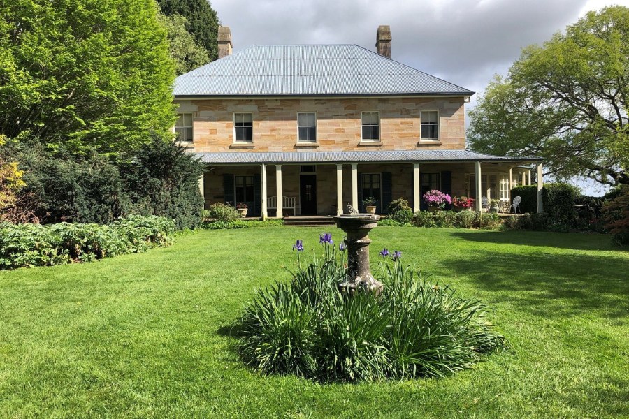 Golden Vale house and garden at Sutton Forest.