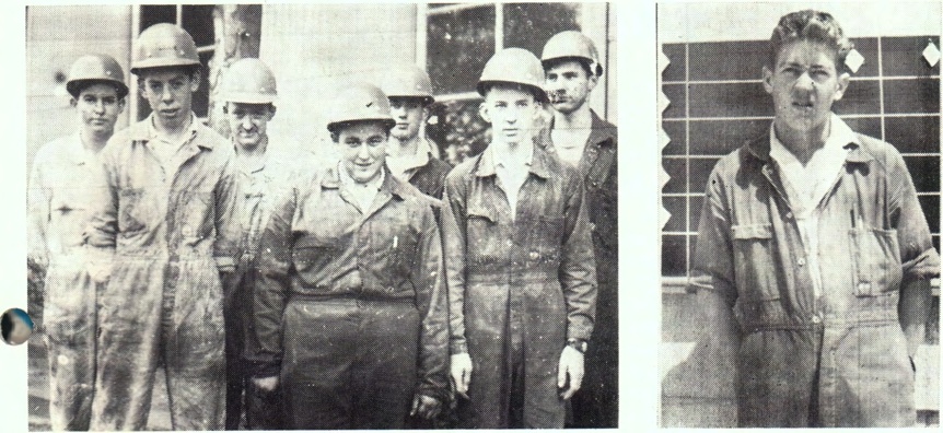 New apprentices at Berrima and Marulan in 1964