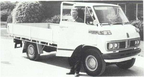 A truck pictured in the company newsletter alongside a Berrima works transport officer’s profile